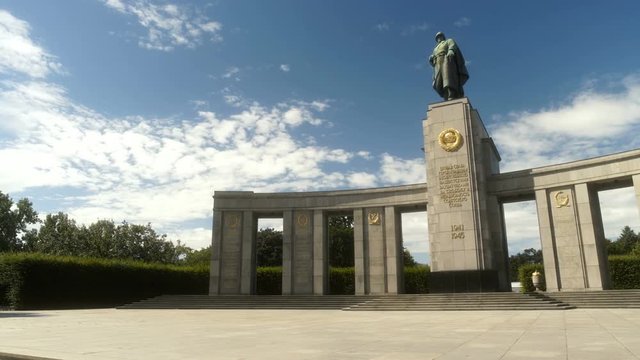 Soviet War Memorial in Berlin Germany