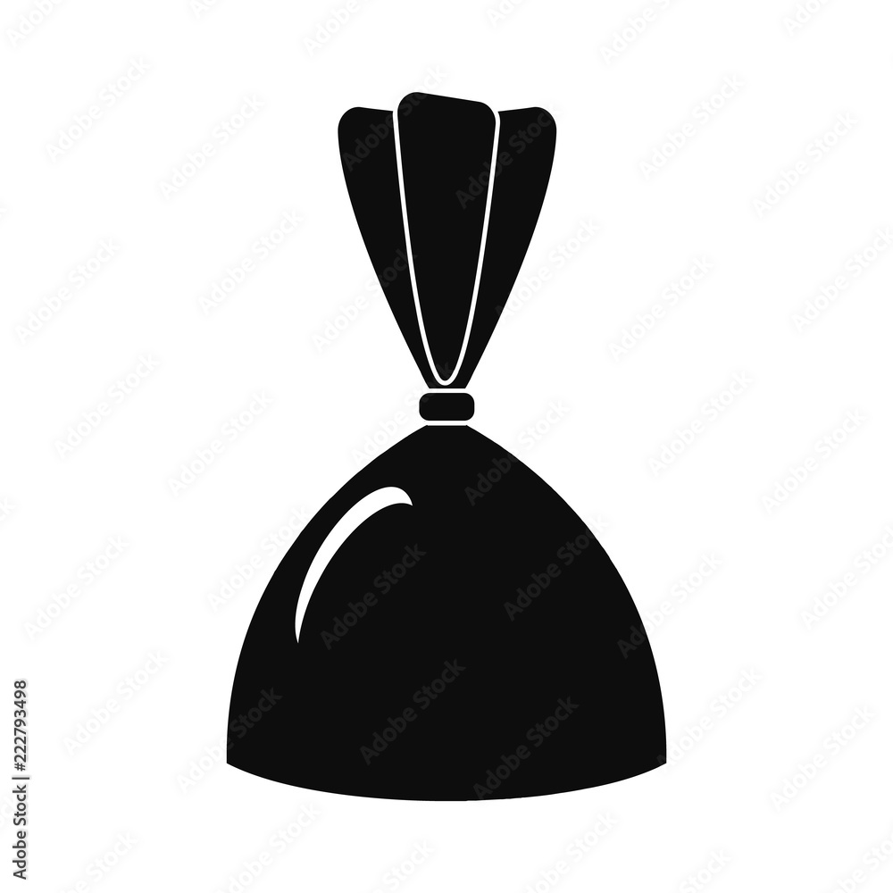 Poster pyramide bonbon icon. simple illustration of pyramide bonbon vector icon for web design isolated on 