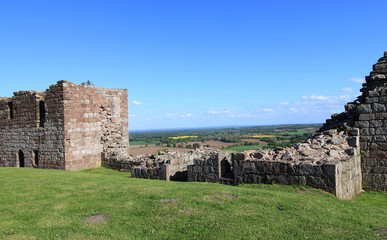 Castle Remains and View
