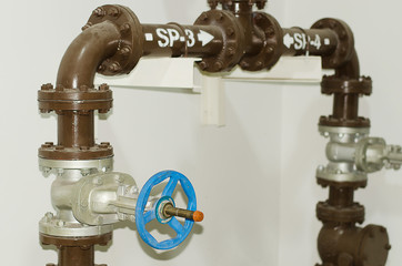 Valve - Turn off the water to the cooling of the industry