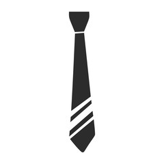 Necktie clothes icon. Simple illustration of necktie clothes vector icon for web design isolated on white background