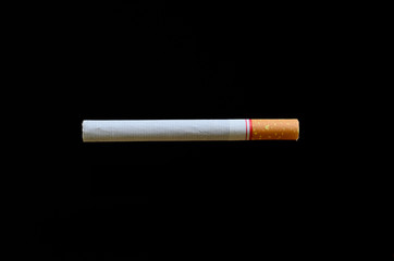 Cigarette on a dark background