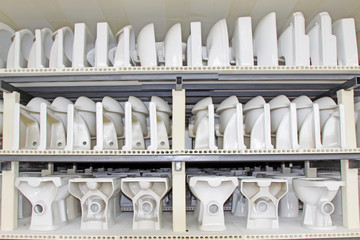 ceramic toilet semi finished products