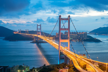 Hongkong Tsing Ma Bridge