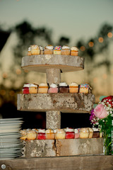 Cup Cake Tower Sunset