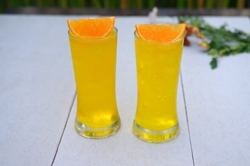 fresh orange juice and drink background