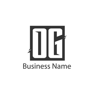 Initial Letter OG Logo Template Design