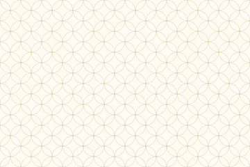 Tapeten Musterkreis nahtlose abstrakte Goldfarbe und -linie. Geometrischer Linienvektor. © Strawberry Blossom