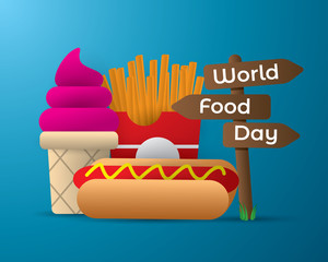 world food day food day illustration world food day vector
