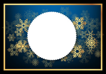 New Year greeting card