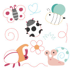 worksheet vector design for kid, artwork vector design for kid