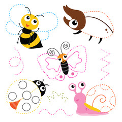 worksheet vector design for kid, artwork vector design for kid