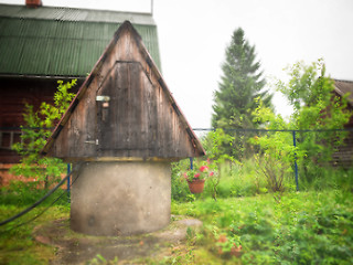 Old well in the village.