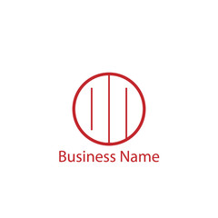 Fototapeta premium Initial Letter ON Logo Template Design