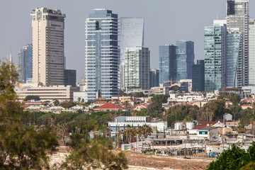Fototapeta premium Beautiful view of the Tel Aviv.