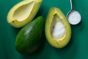Avocado must be eaten with sugar to be delicious