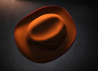 Vintage Autumn Mans Hat 