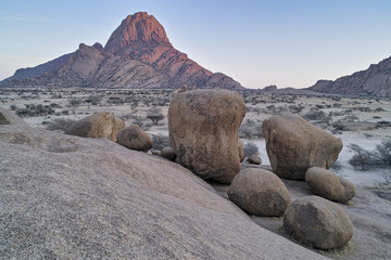 Sunrise at Spitzkoppe, Namibia, Africa