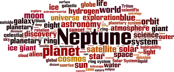 Neptune word cloud