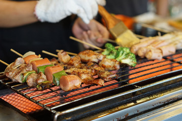 thai barbecue mala with new gen fire stove