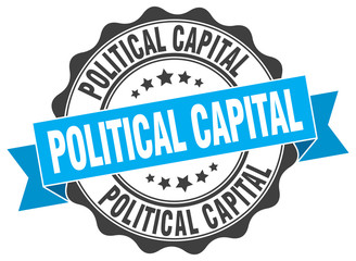 political capital stamp. sign. seal