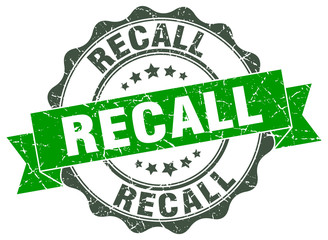 recall stamp. sign. seal