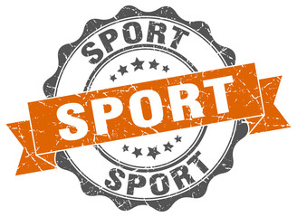 sport stamp. sign. seal