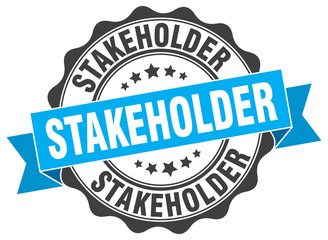 stakeholder stamp. sign. seal