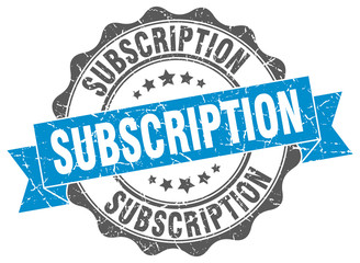 subscription stamp. sign. seal