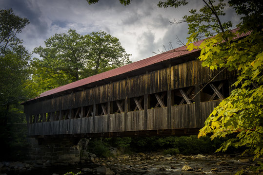 Albany Covered Bridge In The White Mountains