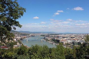 Fototapeta na wymiar Budapest Danube