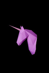 Unicorn - a mythical being symbolizing integrity © dmytrobandak