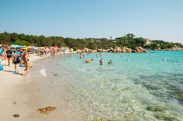 Spiaggia Capriccioli en Sardaigne