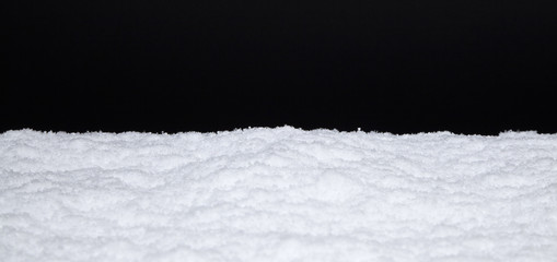 NEIGE BORDURE_fond noir