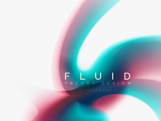 Background abstract fluid colors design