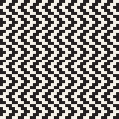 Vector seamless geometric pattern. Simple abstract lines lattice. Repeating elements stylish background