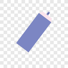 Hair salon vector icon isolated on transparent background, Hair salon logo design