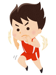 陸上選手　男性