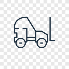 Loader vector icon isolated on transparent background, Loader logo design
