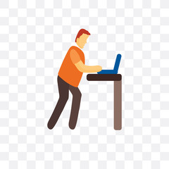 technical support icon isolated on transparent background. Simple and editable technical support icons. Modern icon vector illustration.