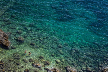 Blue waters of Adriatica