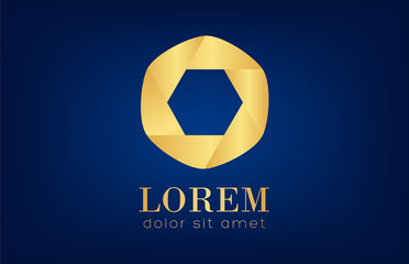 Abstract logo. Business symbol. Vector illustration.