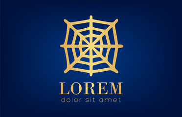 cobweb logo vector