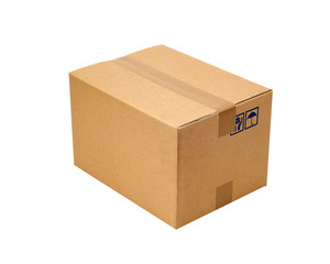 cardboard paper bag box