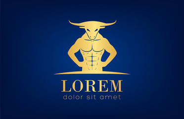 Minotaur logo vector