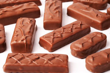 Close up of chocolate bars