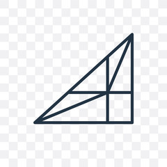 Obraz premium joist icon isolated on transparent background. Simple and editable joist icons. Modern icon vector illustration.