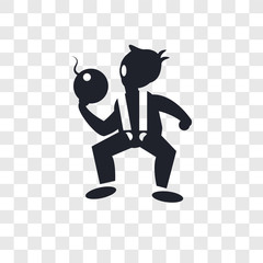 The Texas Chain Saw Massacre vector icon isolated on transparent background, The Texas Chain Saw Massacre logo design