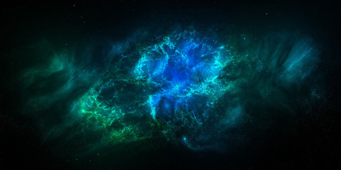 Fototapeta na wymiar star cluster nebula