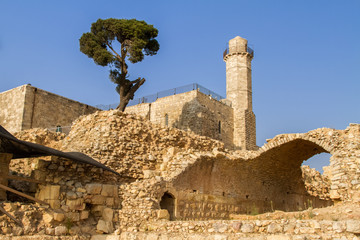 Tomb of prophet Samuel, Nabi Samwil mosque in Israel